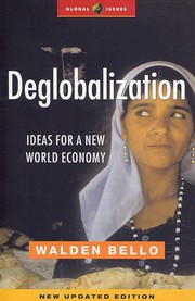 Cover of: Deglobalization: ideas for a new world economy