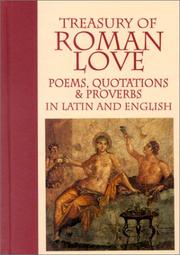 Cover of: Treasury of Roman Love: Poems, Quotations  & Proverbs : In Latin and English