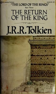 Cover of: The Return of the King: Being the Third Part of The Lord of the Rings