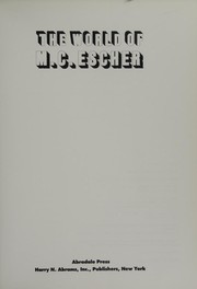 Cover of: The world of M.C. Escher. by 