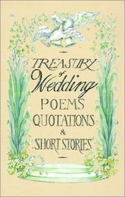 Cover of: Treasury of wedding poems, quotations, and short stories