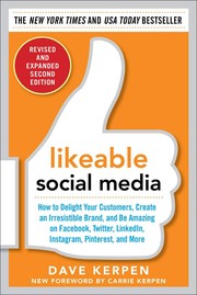 Cover of: Likeable social media by Dave Kerpen