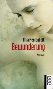 Cover of: Bewunderung by Anja Meulenbelt