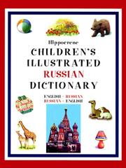 Cover of: Hippocrene Children's Illustrated Russian Dictionary