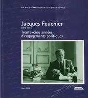 Cover of: Jacques Fouchier (1913-1994) : trente-cinq années d'engagements politiques