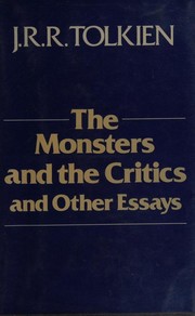 Cover of: The monsters and the critics: and other essays