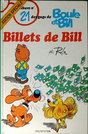 Cover of: BOULE & BILL TOME 21 : BILLETS DE BILL