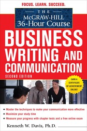 Cover of: The McGraw-Hill 36-hour course: business writing and communication