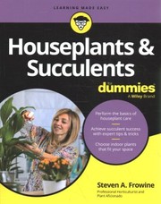 Cover of: Houseplants and Succulents for Dummies