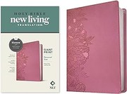 Cover of: NLT Personal Size Giant Print Bible, Filament Enabled Edition (Red Letter, LeatherLike, Peony Pink)