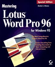 Cover of: Mastering Lotus Word Pro 96 for Windows 95 by Sheila S. Dienes