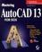 Cover of: Mastering AutoCAD 13 for DOS