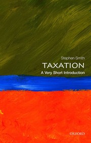 Cover of: Taxation: a very short introduction
