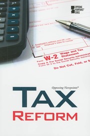 Cover of: Tax reform