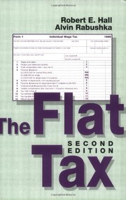 Cover of: Flat Tax by Hall, Robert E., Alvin Rabushka