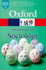 Cover of: Dictionary of Sociology