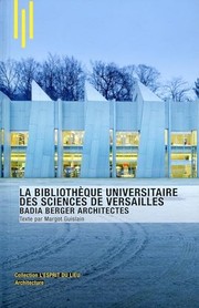 Cover of: La bibliothèque universitaire des sciences de Versailles by Margot Guislain