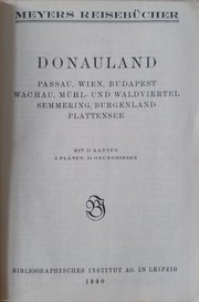 Cover of: Donauland by 