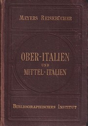 Cover of: Oberitalien und Mittelitalien: Bis vor die Tore Roms