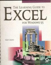 Cover of: The learning guide to Excel for Windows 95 by Gini Courter