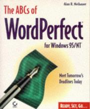 Cover of: The ABCs of WordPerfect for Windows 95/NT by Alan R. Neibauer