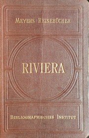 Cover of: Riviera: Südfrankreich, Korsika, Algerien und Tunis