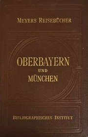 Cover of: Oberbayern und München by 
