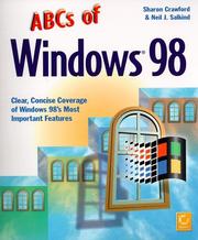 Cover of: ABCs of Windows 98 by Sharon Crawford, Sharon Crawford