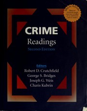Cover of: Crime: readings