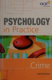 Cover of: Psychology in Practice: Crime