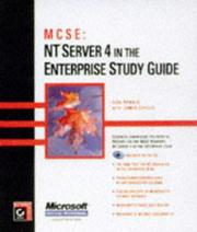 Cover of: MCSE--NT Server 4 in the enterprise study guide by Lisa Donald, Lisa Donald