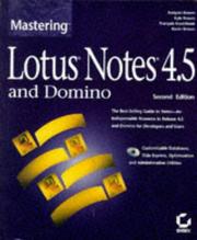 Cover of: Mastering Lotus Notes 4.5