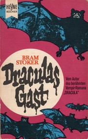 Cover of: Draculas Gast