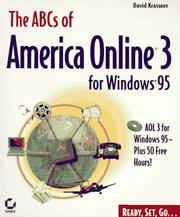 Cover of: The ABC's of America Online 3 for Windows 95 by David Krassner