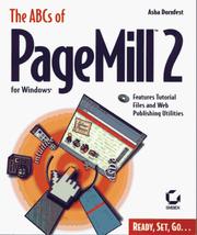 The ABCs of PageMill 2 for Windows by Asha Dornfest