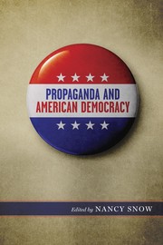 Cover of: Propaganda and American Democracy