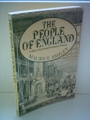Cover of: The People of England by Maurice Ashley