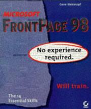 Cover of: Microsoft® FrontPage® 98 by Gene Weisskopf