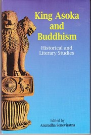 Cover of: King Aśoka and Buddhism: historical and literary studies