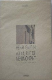 Cover of: Au 44 rue de Ménilmontant : 36 appartements dans Paris