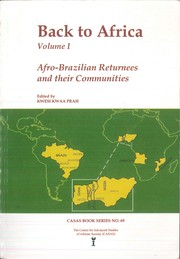 Cover of: Back to Africa: Afro-Brazilian returnees and their communities