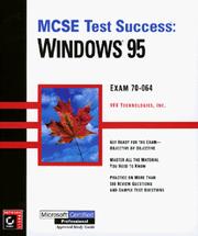 Cover of: MCSE test success by VFX Technologies, Inc.