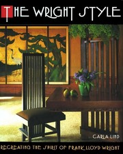 Cover of: The Wright Style by Carla Lind