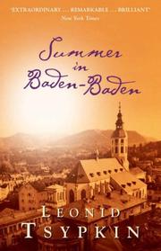 Cover of: Summer in Baden-Baden by Leonid T͡Sypkin