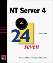 Cover of: NT Server 4