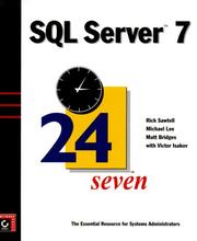 Cover of: SQL Server 7 24seven