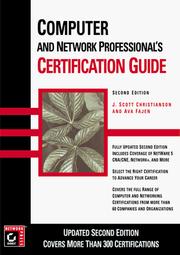 Cover of: Computer and network professional's certification guide