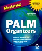 Cover of: Mastering Palm Organizers