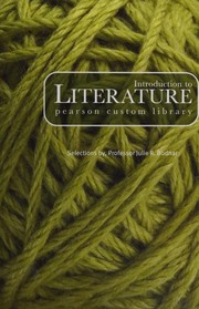 Cover of: Introduction to Literature