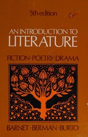 Cover of: An introduction to literature: Fiction, Poetry, Drama